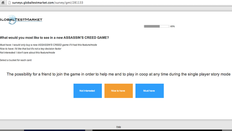 Illustration for article titled Ubisoft Is Asking Surprising Questions About Assassin's Creed's Future